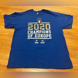 Italy 2020 UEFA EURO Champions T-Shirt, Men’s XL